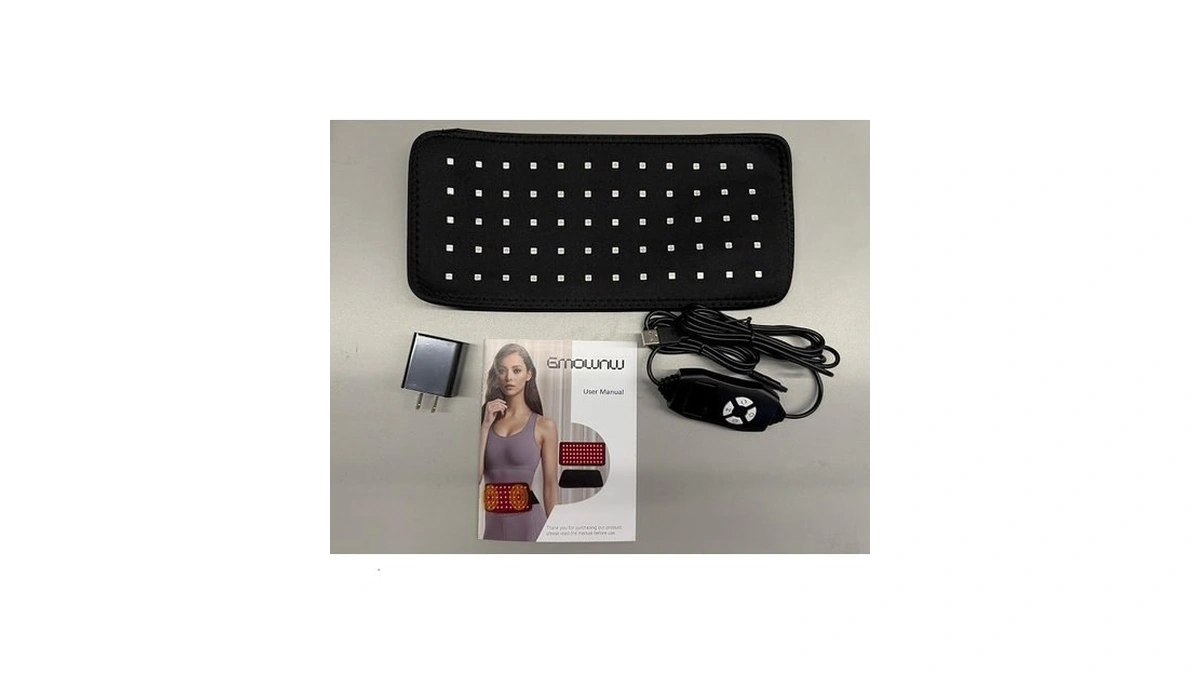 Gmownw Light Belt, Wearable Wrap With Timer For Back Shoulder