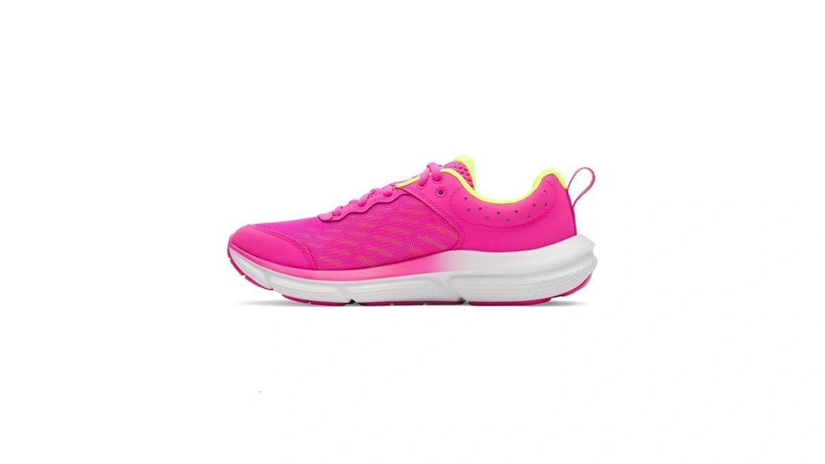 Under Armour Girls' Grade School Assert 10, (652) Rebel Pink/high