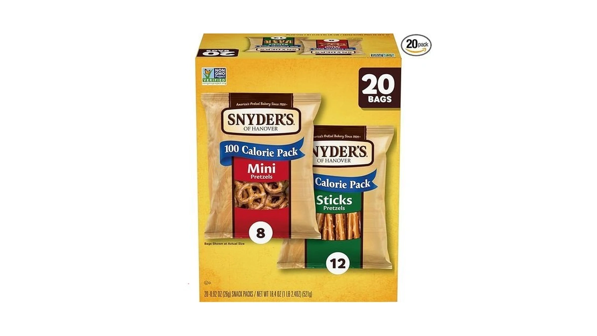 Snyder's Of Hanover Variety Pack Pretzels, 20 Count 0.92 Oz