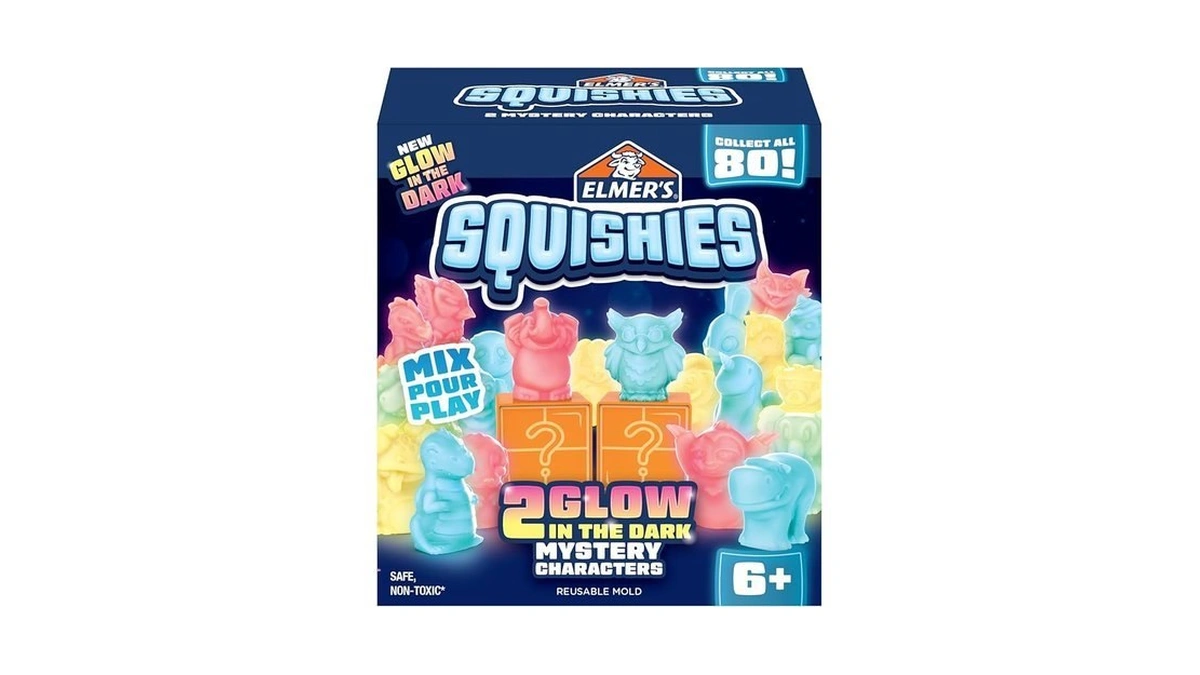 Elmer's Squishies, Kids Diy Activity Kit, Squishy Glow In The