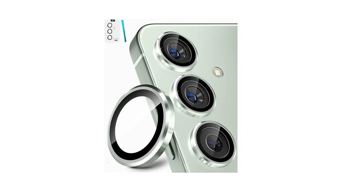 Cloudvalley For Samsung Galaxy S25 Camera Lens Protector, 9h Tempered