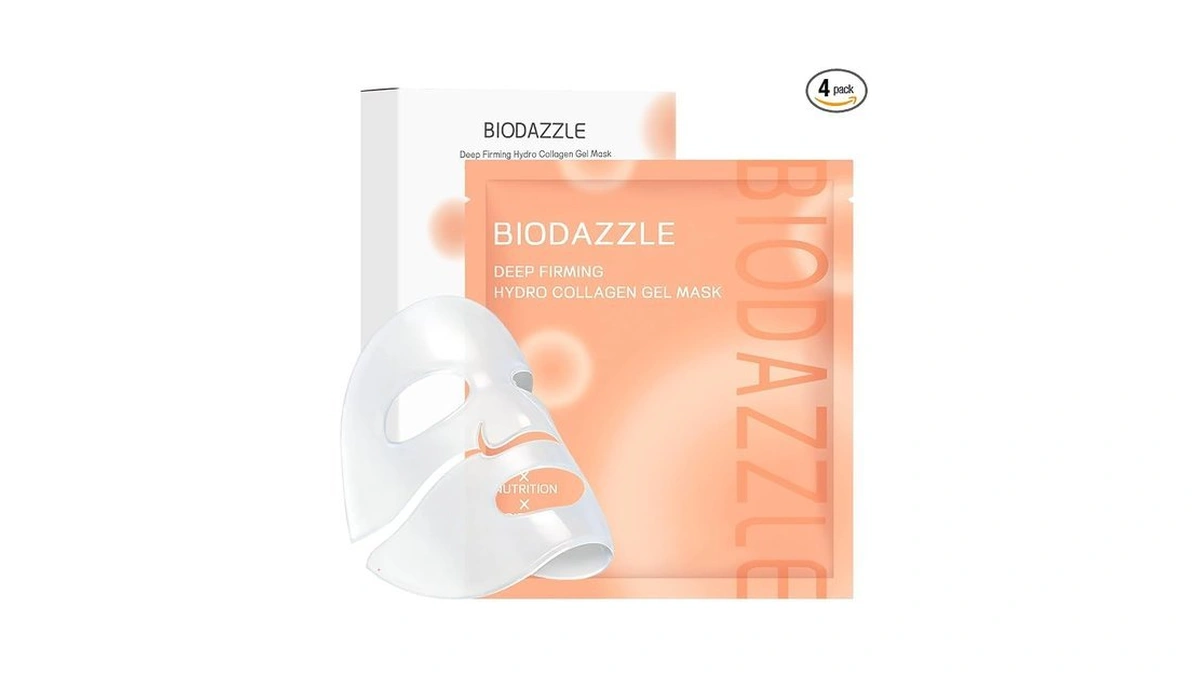 Biodazzle Bio-collagen Real Deep Facial Mask Hydrating Overnight Hydrogel Mask
