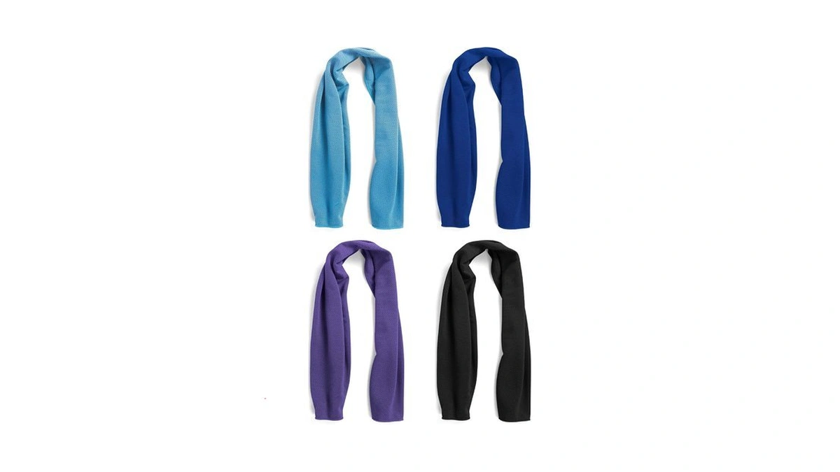 Yaozoon 4 Pack Cooling Towels Cloth For Neck And Face,