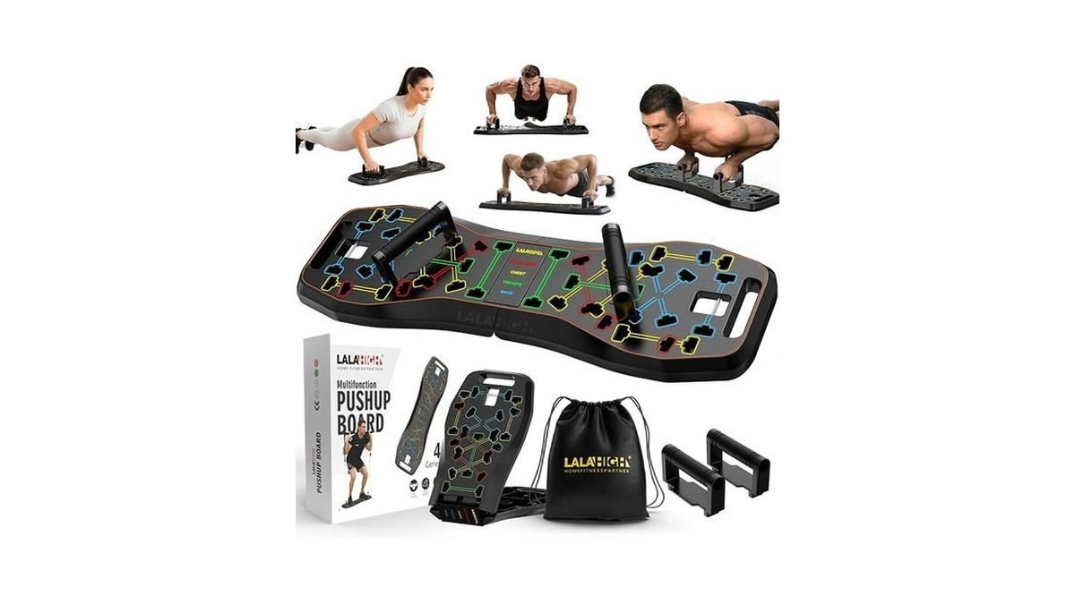 Lalahigh Push Up Board,36 In 1 Home Gym Equipment With