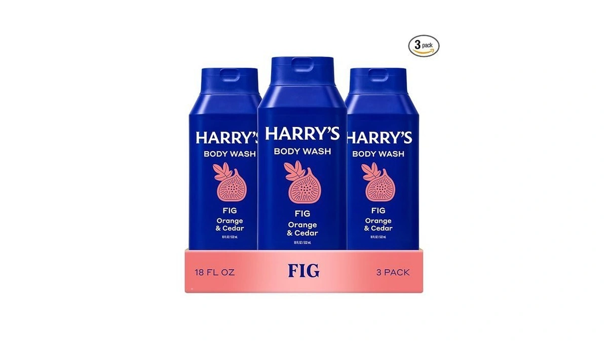 Harry's Men's Body Wash - Fig - (3 Pack) 18