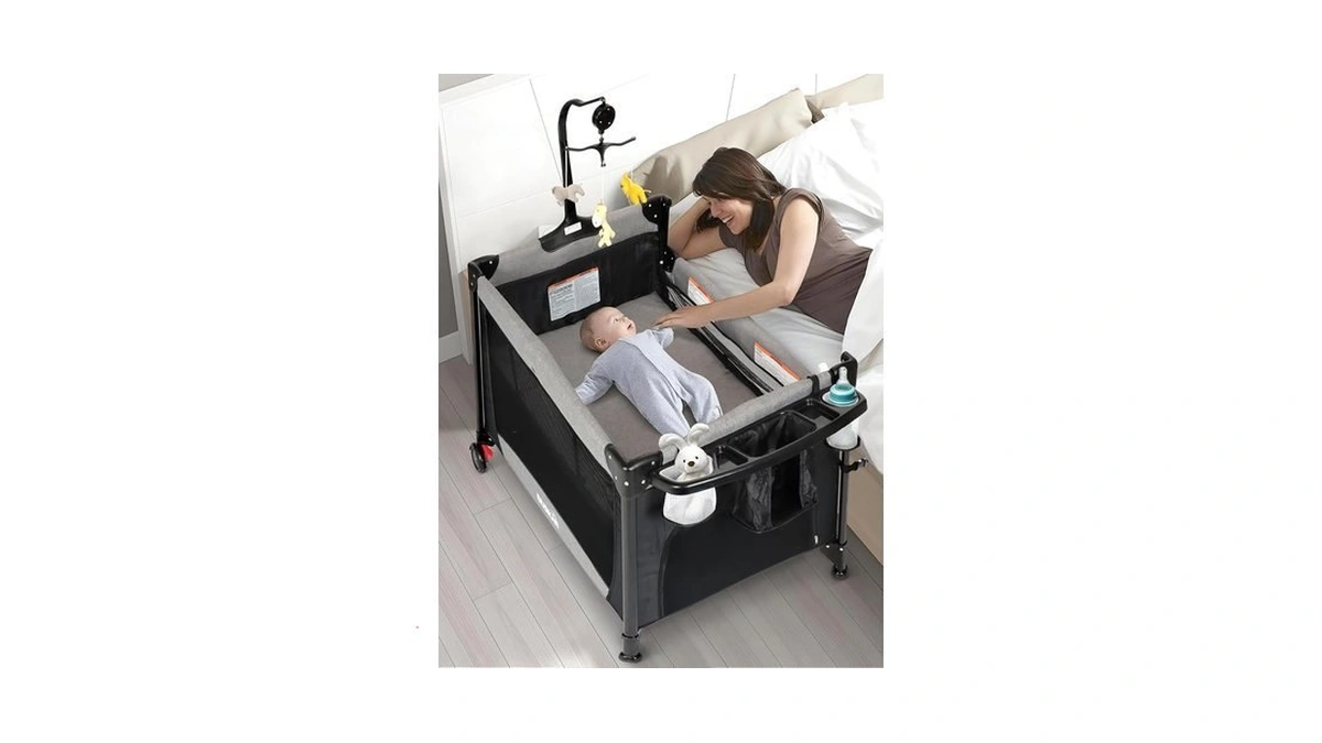 Amazon code: Biusikan Baby Bassinet, Pack And Play Wi