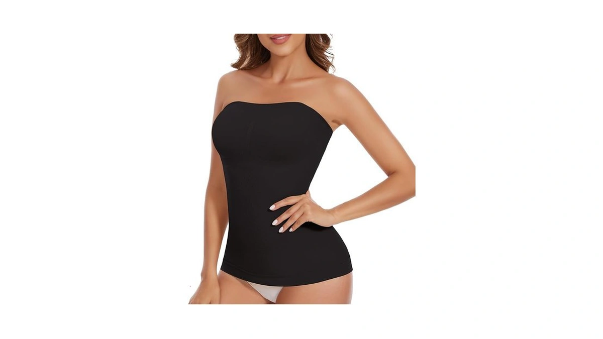 Weygur Strapless Shapewear Tank Tops For Women Shapewear Cami Tummy