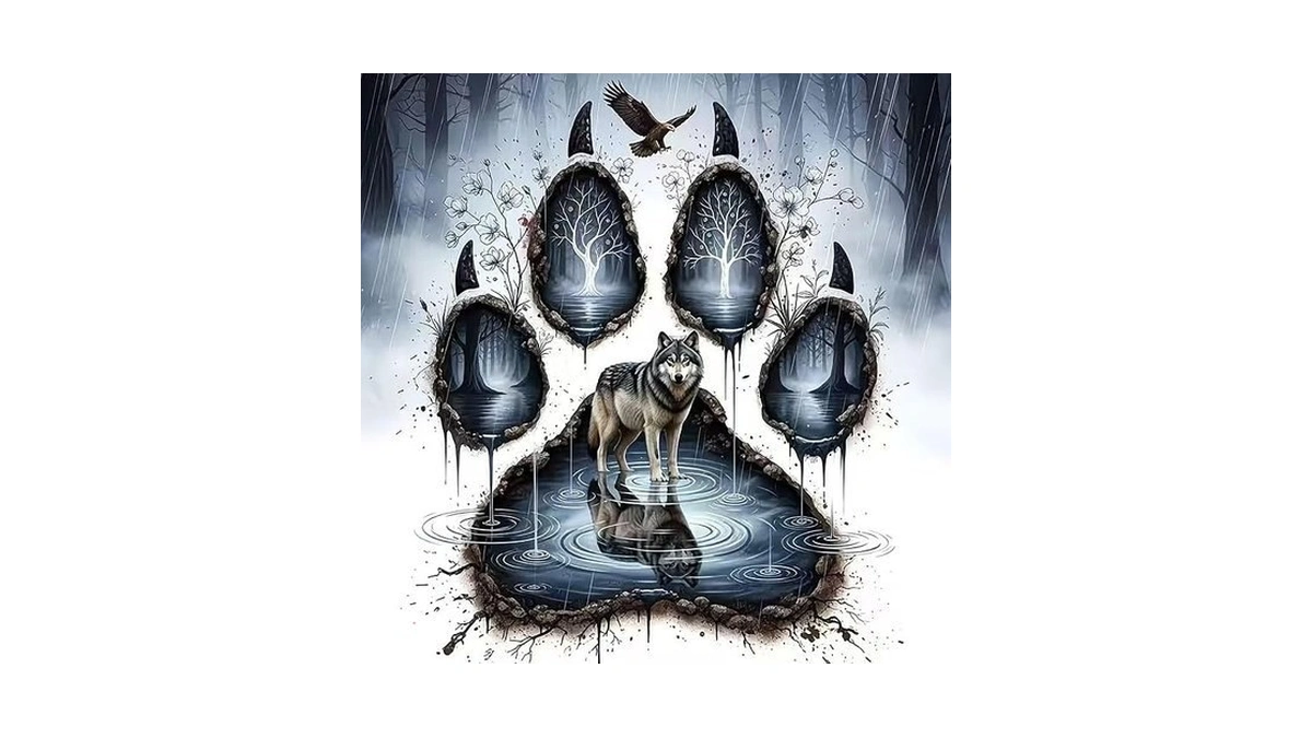 Zythron Diamond Art Kits For Adults, Wolf Diamond Painting Kits