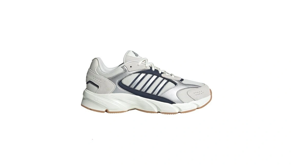 Adidas Mens 2000 Runner, Off White/matte Silver/ink, 7