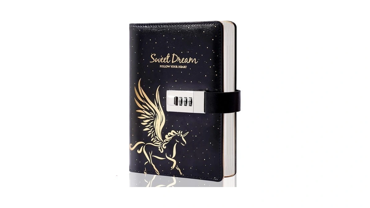 Cagie Diary With Lock For Girls And Women, Lock Diary