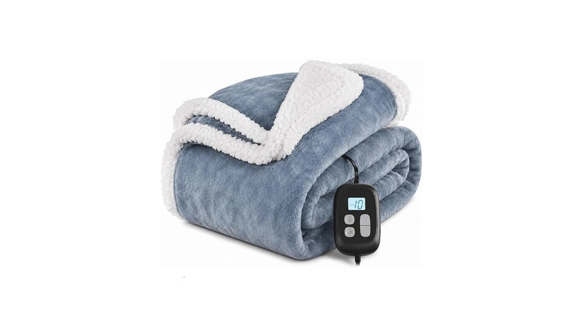 Yustal Electric Heated Blanket Full Size 72" X 84", Soft