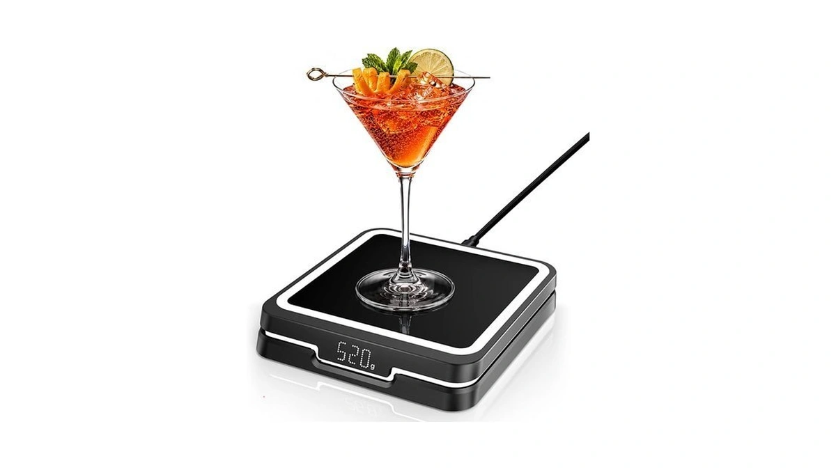Kavaz Smart Cocktail Maker With Led Pour Guidance, App-controlled Drink