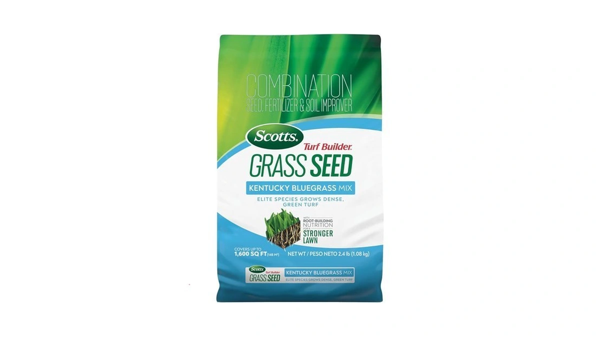 Scotts Turf Builder Grass Seed Kentucky Bluegrass Mix, 2.4 Lbs.