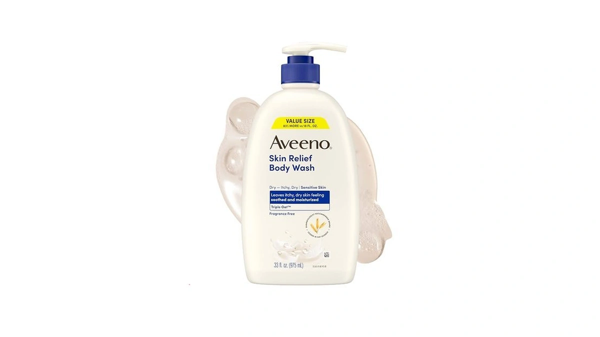 Aveeno Skin Relief Body Wash With Triple Oat Complex, Fragrance-free,