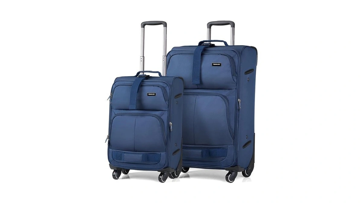 Hanke Luggage Sets 2 Piece Softside Expandable Luggage With Spinner