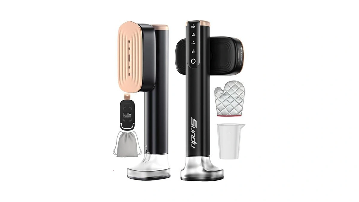 Travel Steamer For Clothes With 180 Ml Water Tanks,15s Fast