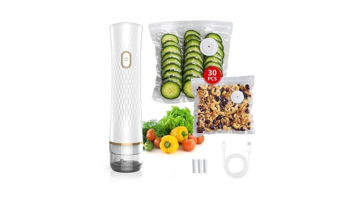 Olecha Handheld Vacuum Sealer For Food, Compact Portable Vacuum Sealer