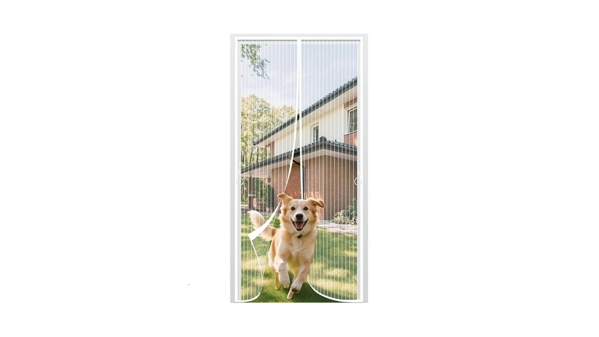 Magnetic Screen Door Fit Door Size 32×80in, Screen Itself Size