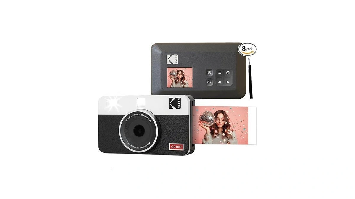 Kodak Mini Shot 2 Retro 4pass 2-in-1 Instant Digital Camera