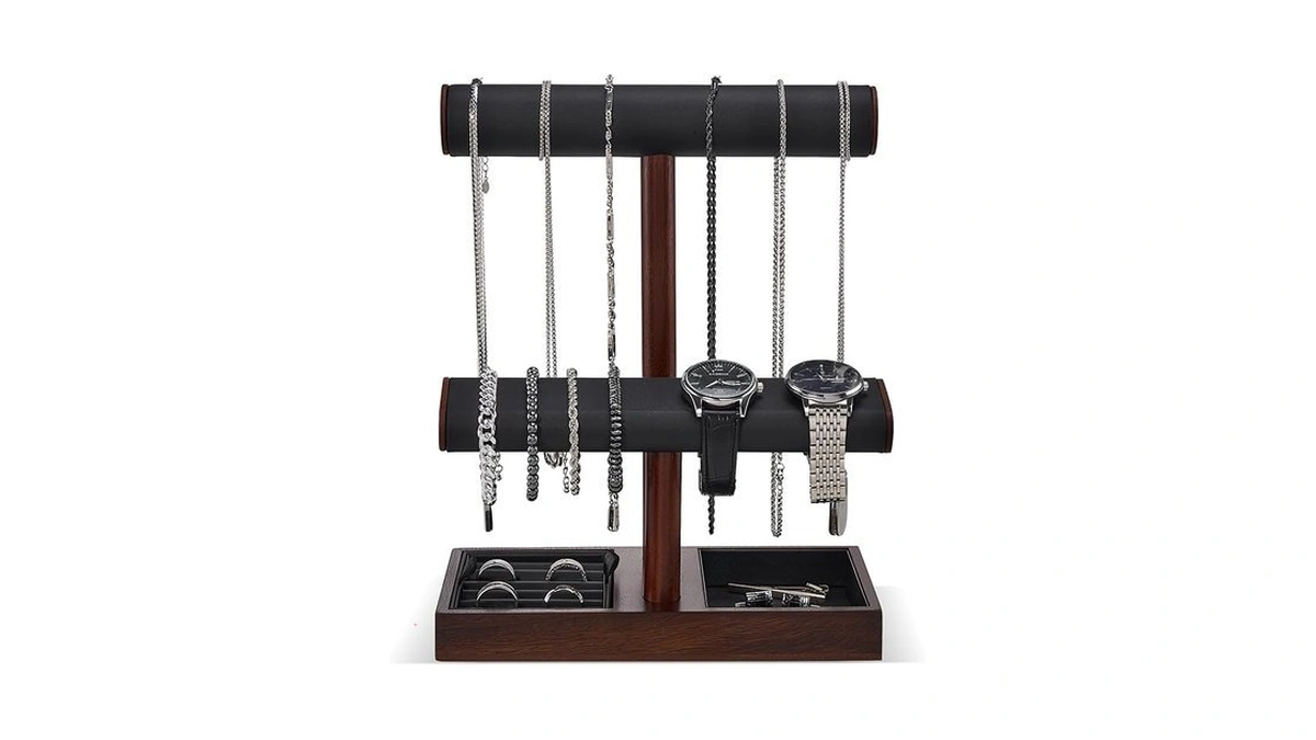 Procase Watch Holder Stand For Men, Fathers Day Gift For