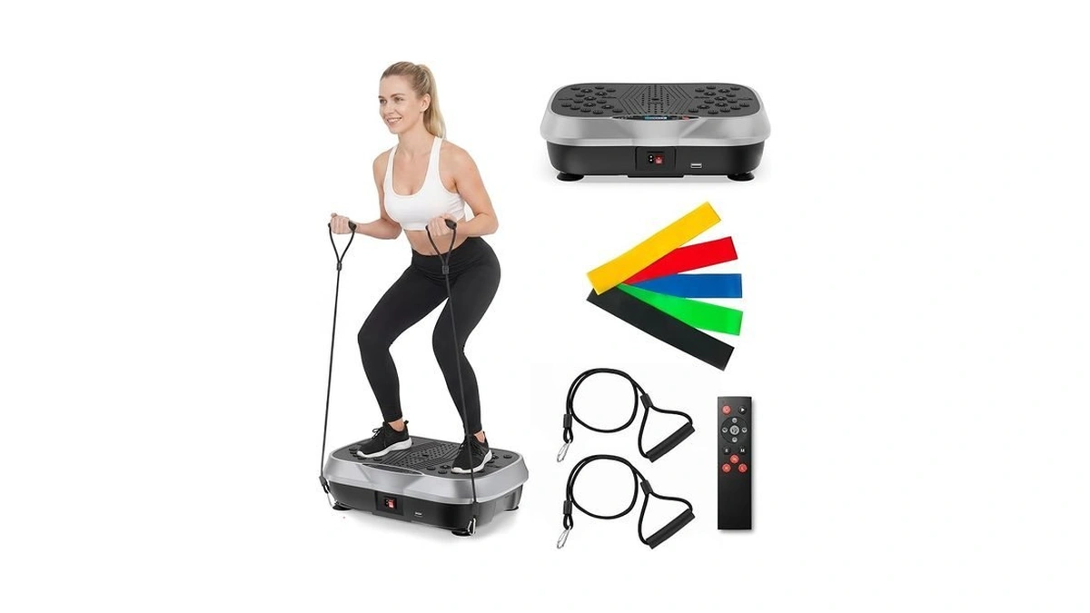 Also Go Vibration Plate Exercise Machine For Lymphatic Drainage, 10