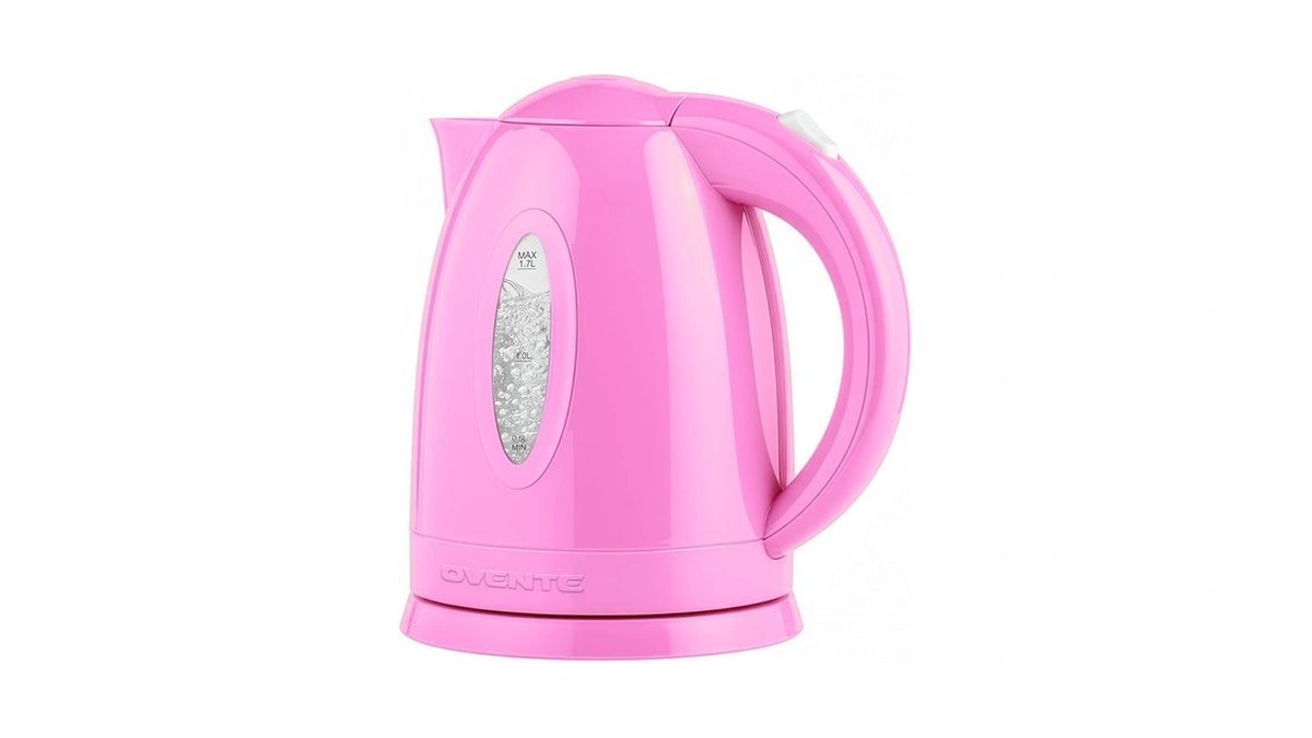 Ovente Electric Kettle, 1.7l Fast Boiling Water Heater For Coffee