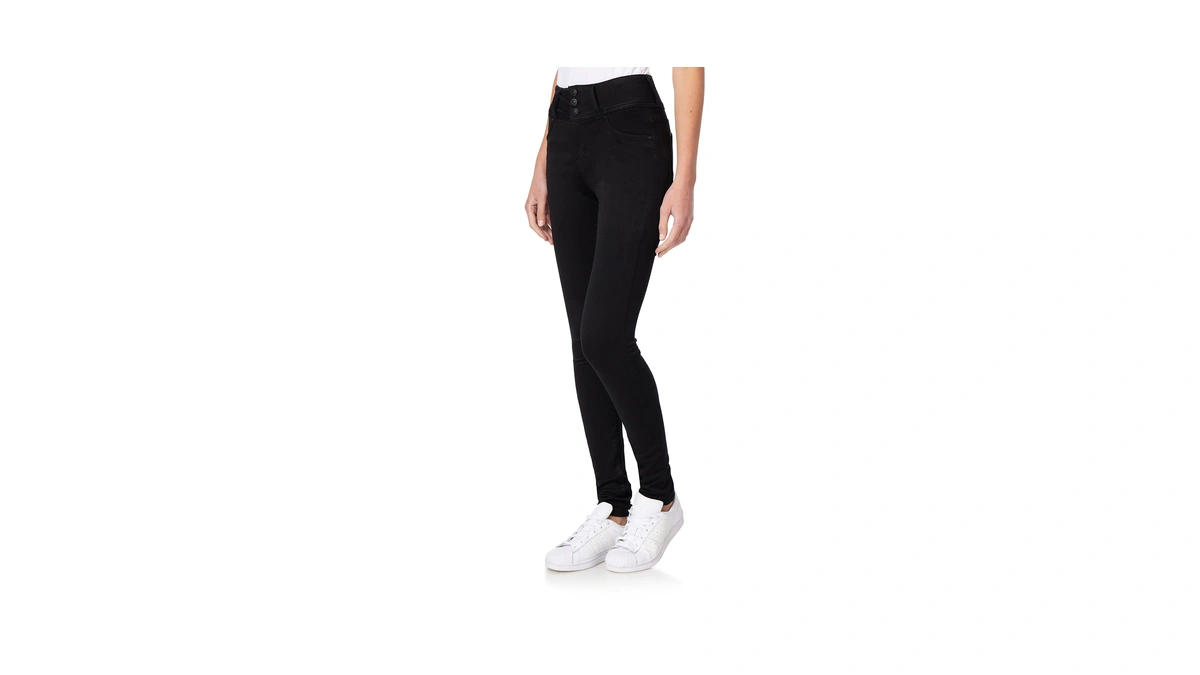 Wallflower Women's Sassy Skinny High-rise Insta Soft Juniors Jeans (standard