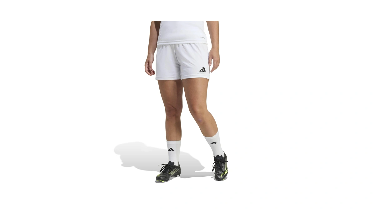 Adidas Women's Entrada26 Shorts Women, White/black, Medium
