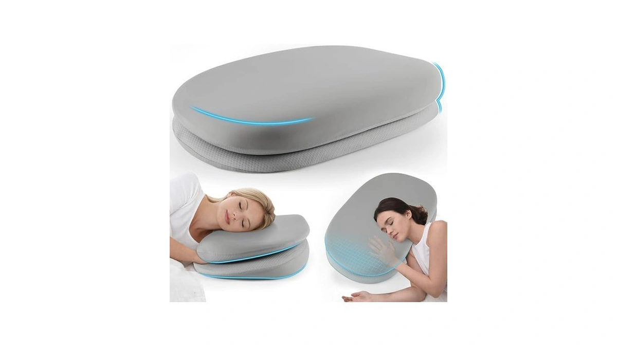 Safotad Side Sleeper Cervical Neck Pillow For Neck Pain Relief,