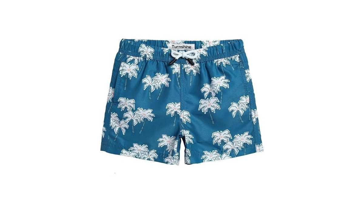 Amazon code: Turnshine Boys Swim Trunks Toddler Swim