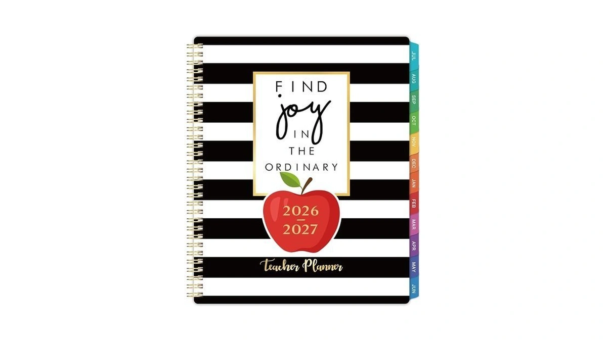 Teacher Planner 2026-2027 - Weekly & Monthly Lesson Plan Book,