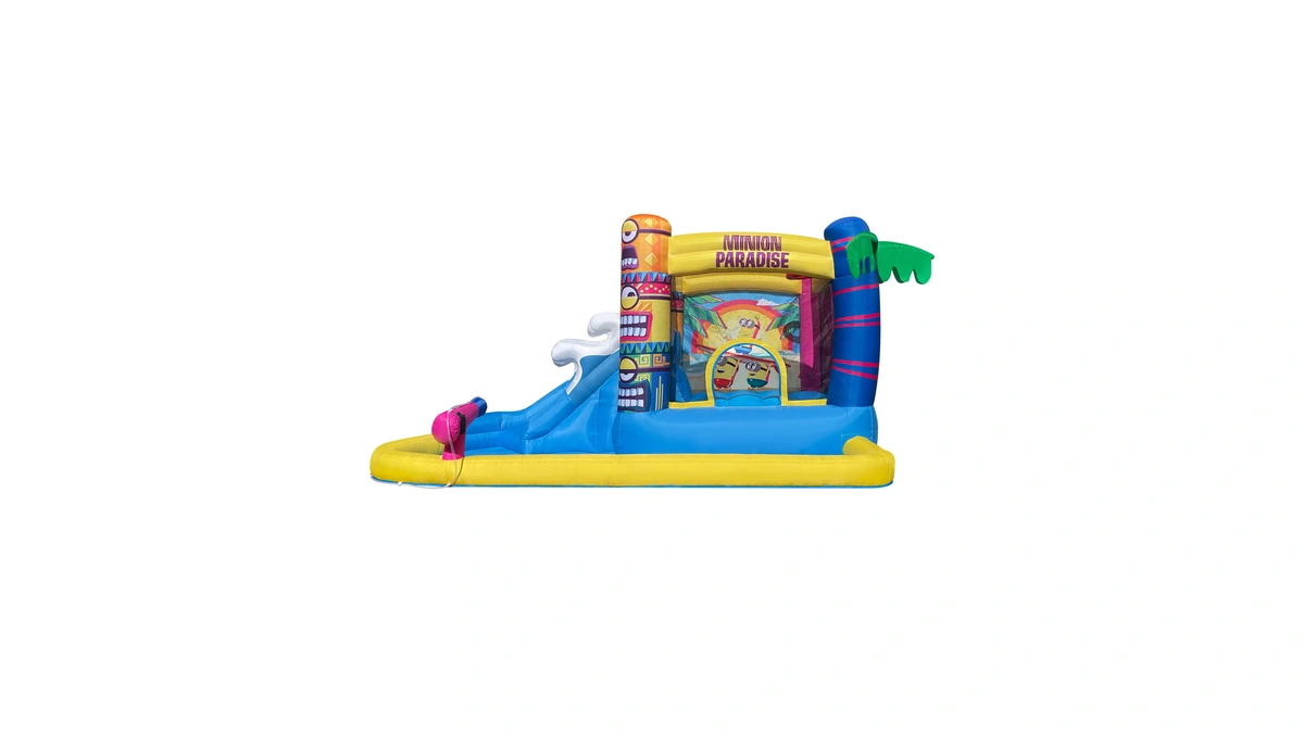 Funormous Minions Bounce House Waterslide, Ball Pit & Water Cannon