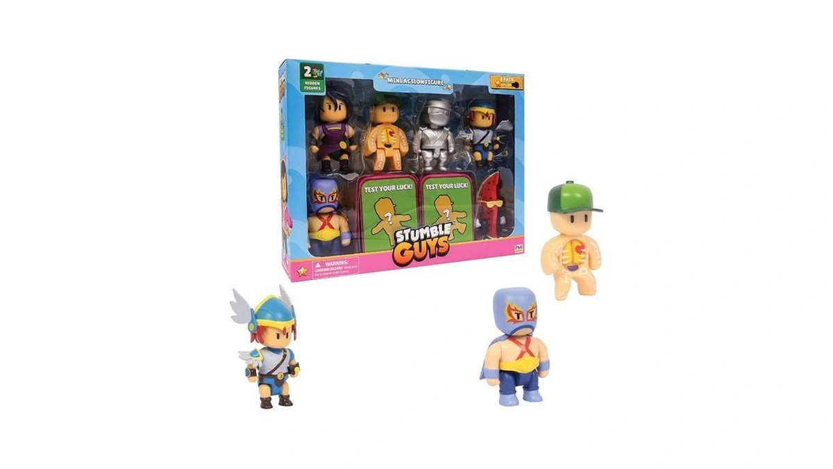 P.m.i. Stumble Guys Series 3 Mini Articulated Action Figures 8-pack