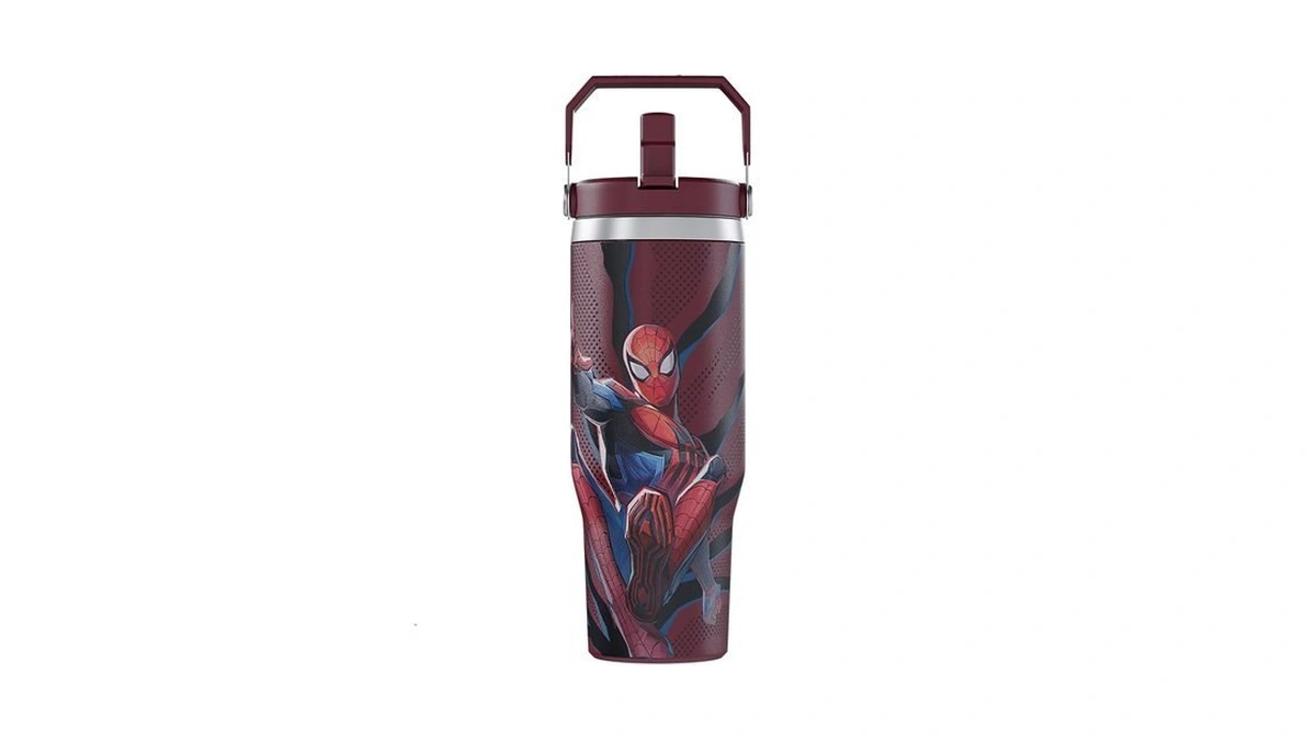 Marvel Rivals Spider-man Gaming Tumbler With Lid, 30 Oz, Stainless