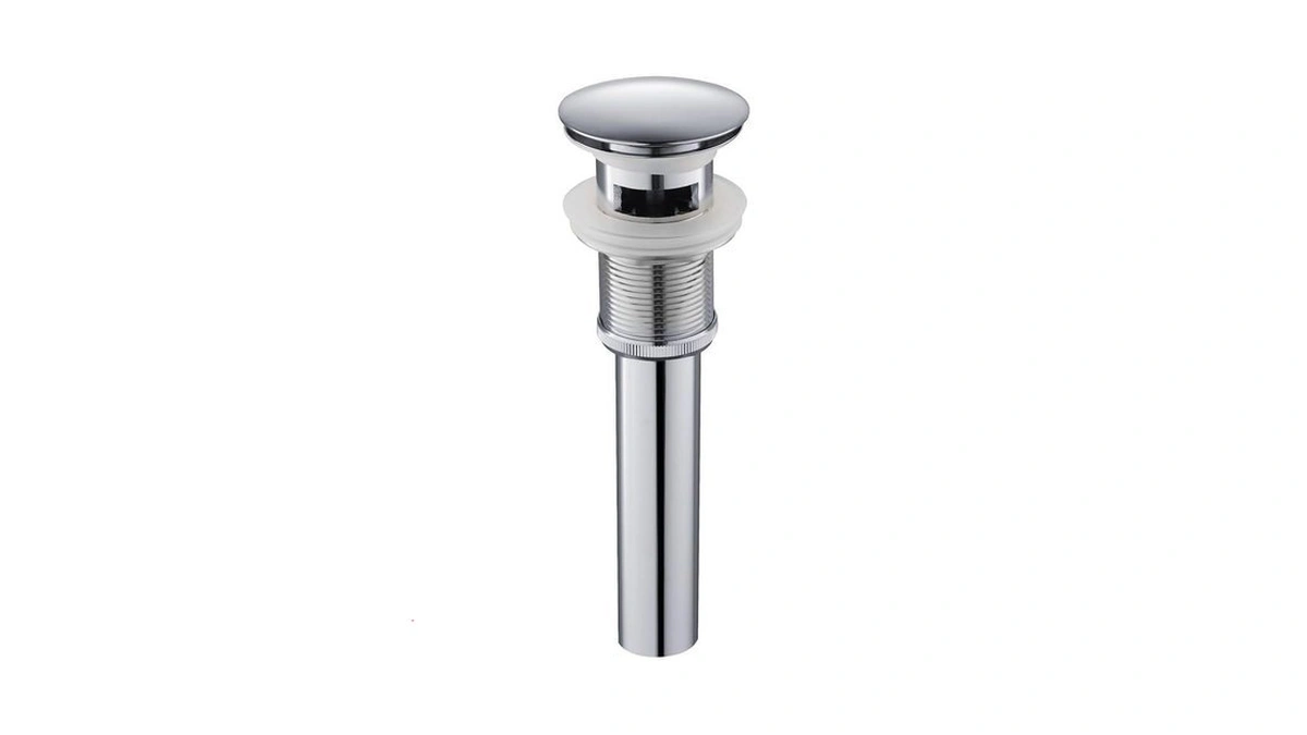 Yodel Faucet Bathroom Sink Drain With Overflow - Big Cap