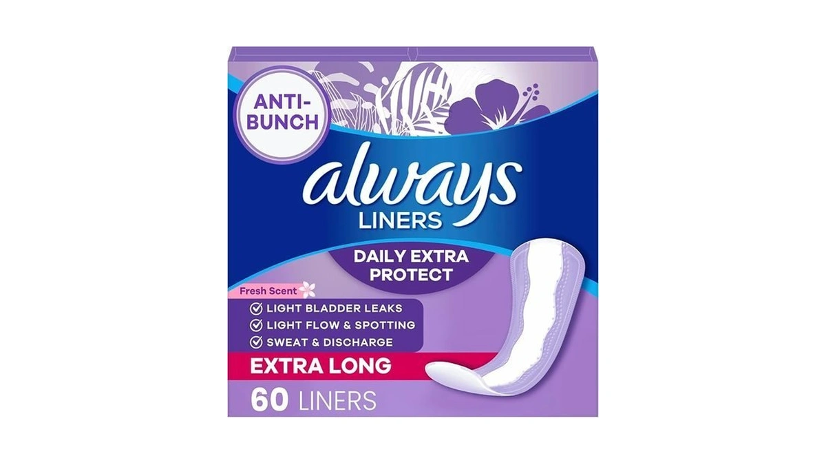Always Panty Liners For Women Xtra Protection 3-in-1 Daily Liners