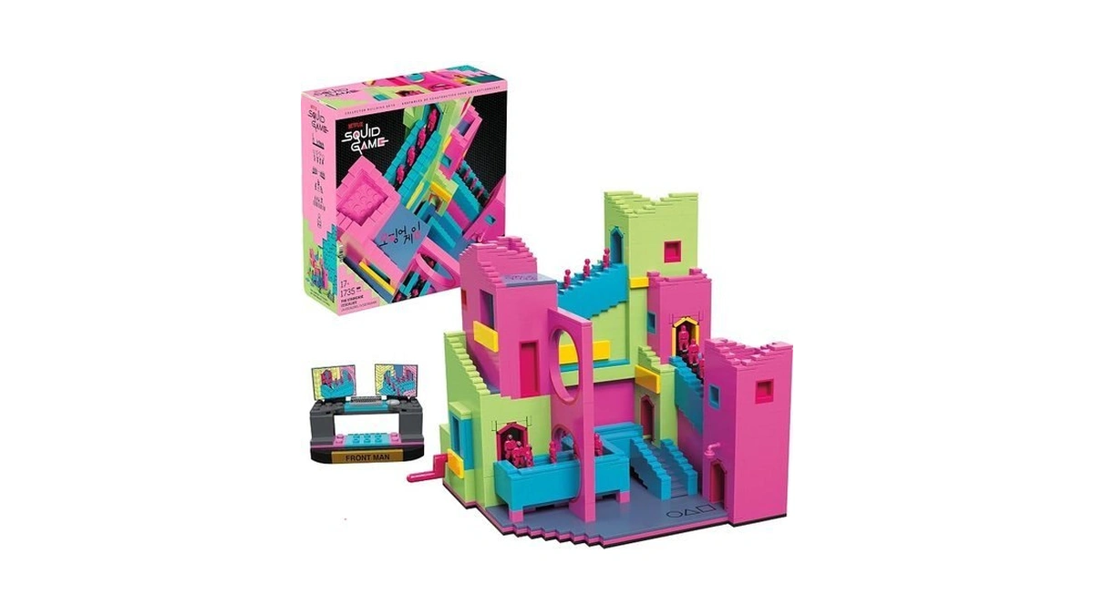 βmega Squid Game Action Figure Building Toy The Staircase With