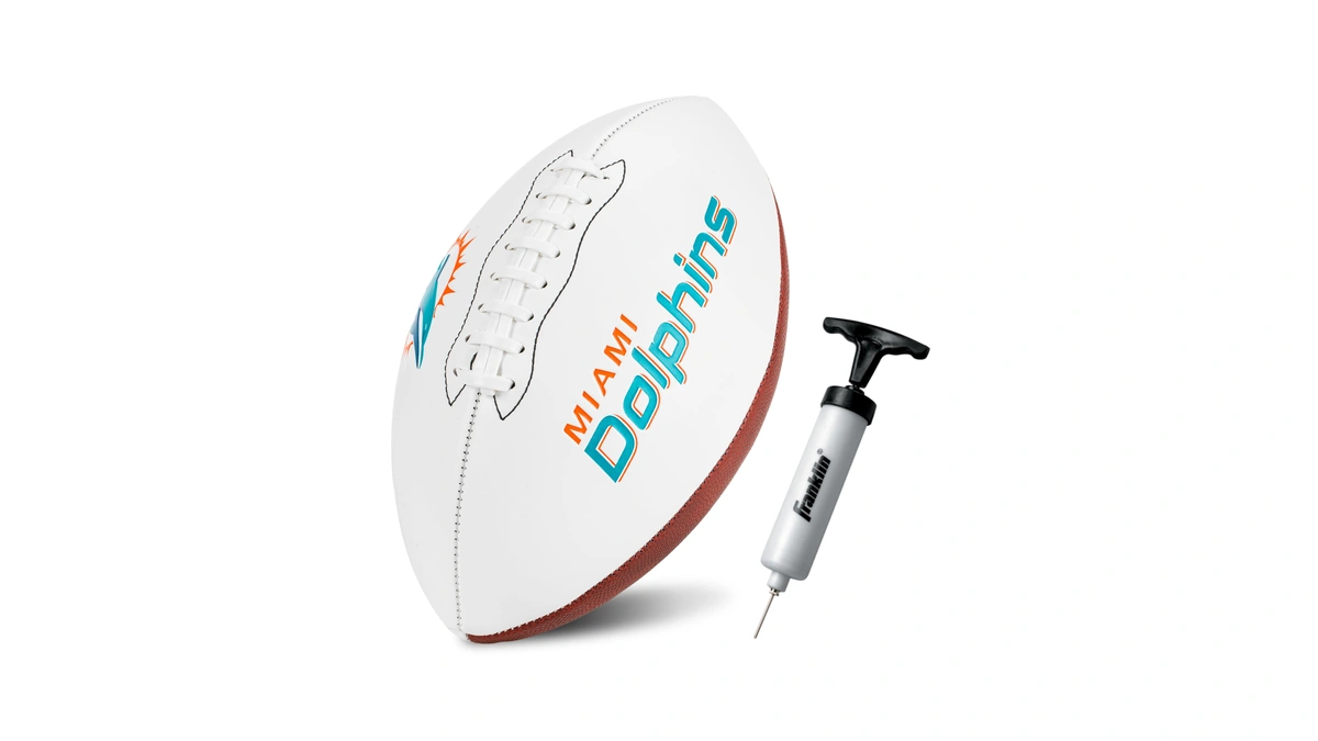 Franklin Sports Nfl Miami Dolphins Autograph Football - Official Size