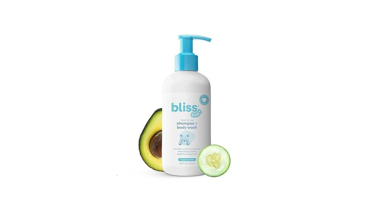 Bliss Baby Shampoo And Body Wash, Premium 2-in-1 For Babies,