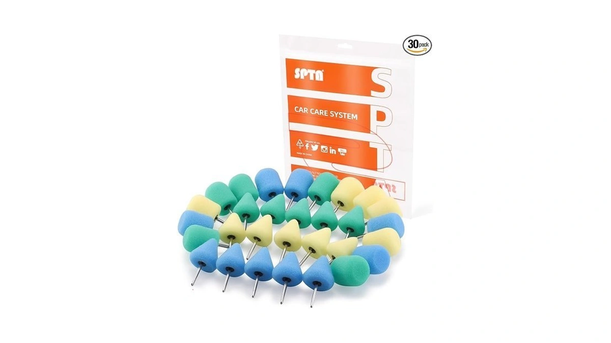 Mini Buffing Polishing Pads, 30pcs Mini Detail Polishing Balls Use