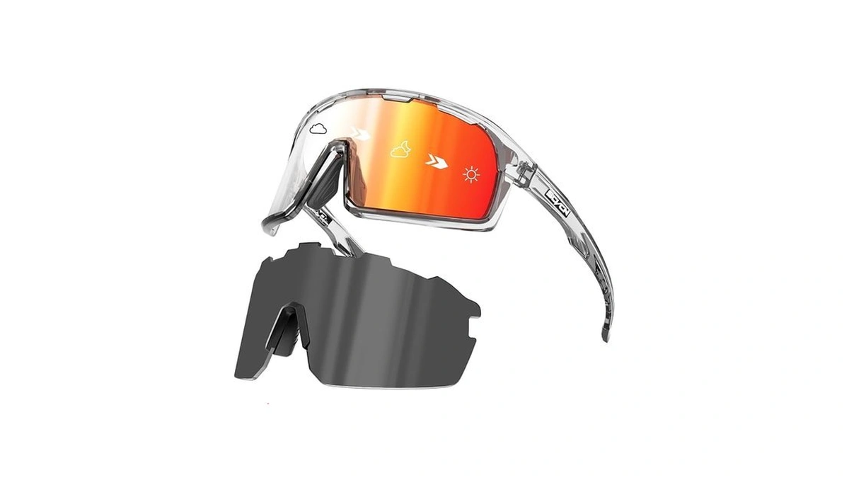 Scvcn Photochromic Cycling Glasses Polarized Men Women Mountain Bike Eyewear