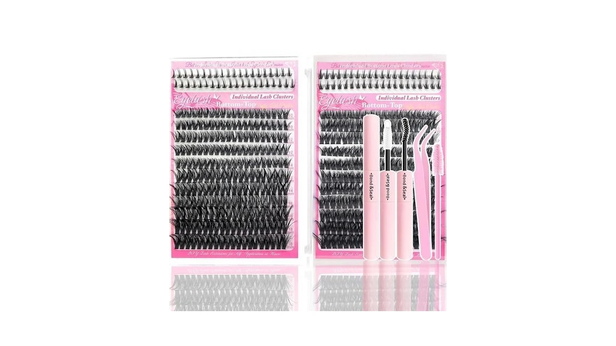 Holipet Lash Clusters Kit, 22 Top Styles Of Wispy Manga