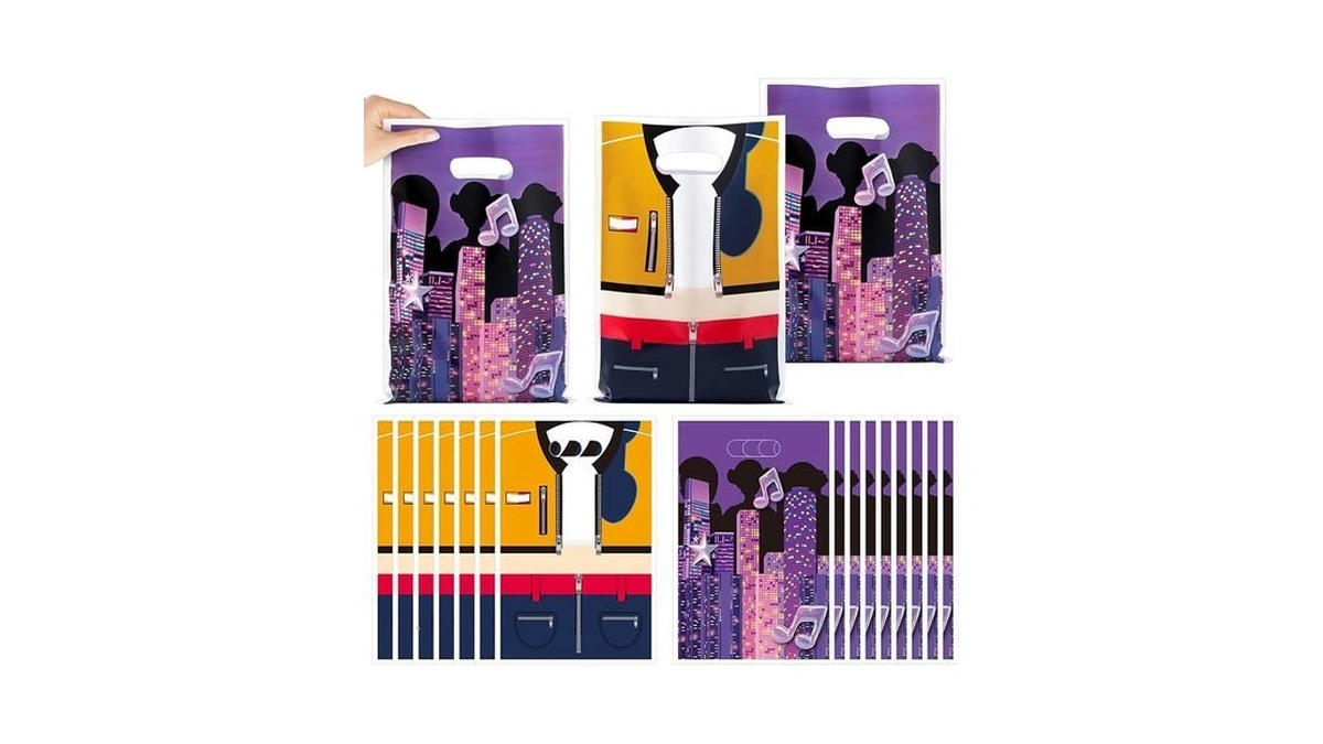Feiud Gniea Singer Party Favor Bags - 50pcs Korean Pop