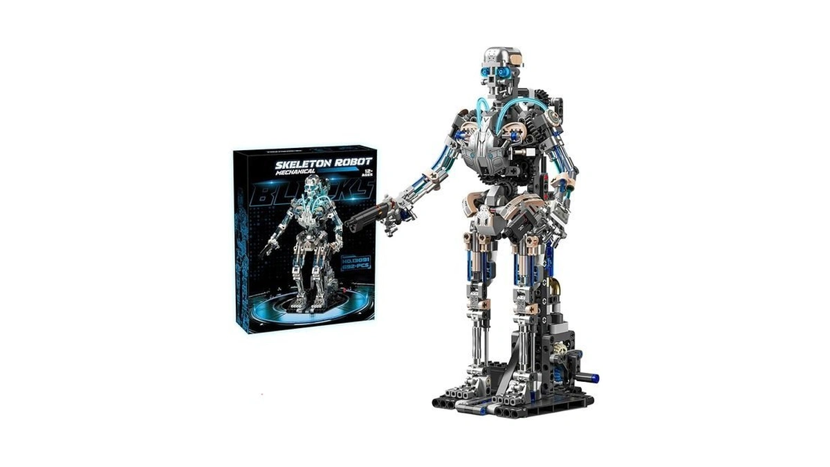 Jzmdedr Mechanical Robot Model Set For Adults, Multi-jointed Movement With