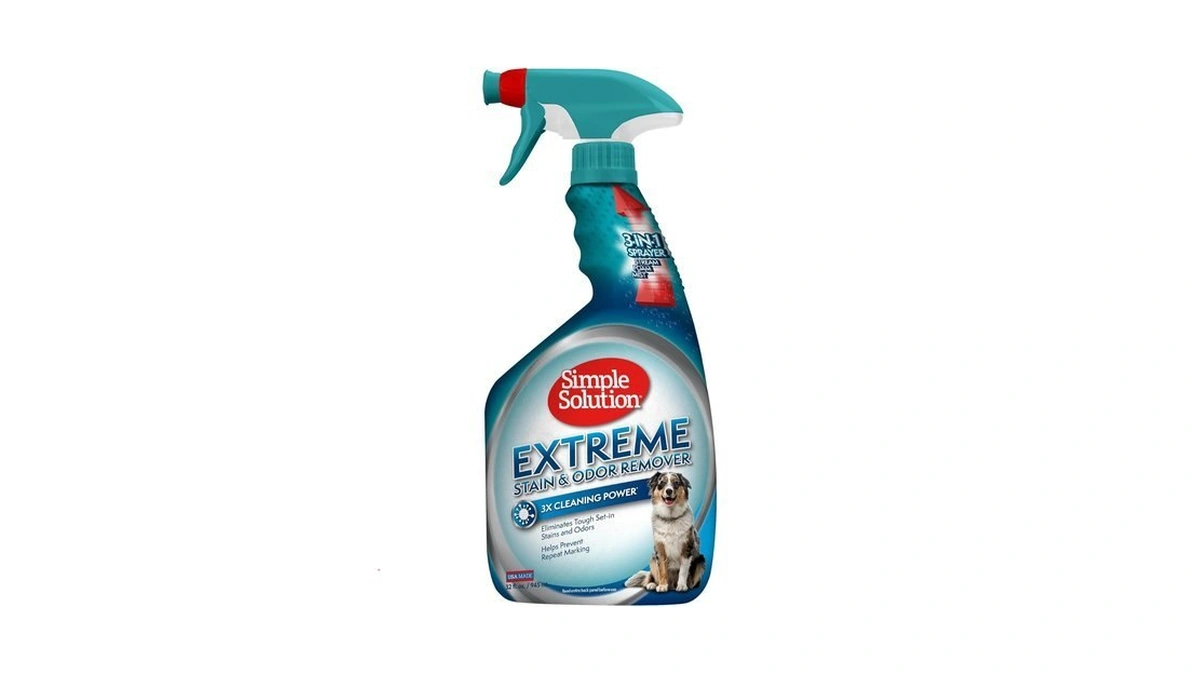Simple Solution Extreme Pet Stain And Odor Eliminator Spray, Pee