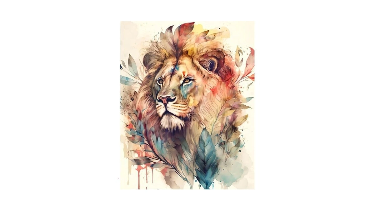 Xtcixal Paint By Numbers Kit For Adults Beginners, Lion Paint