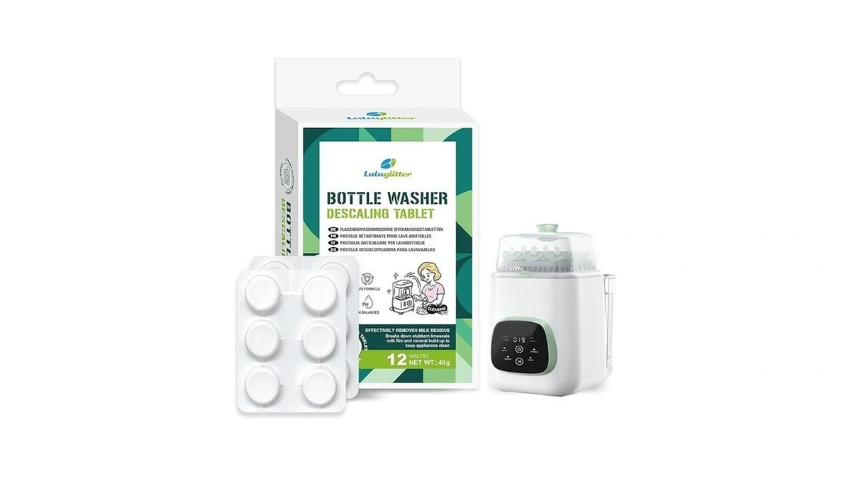 Luluglitter Baby Bottle Washer Descaling Tablet Remove Limescale 12 Count