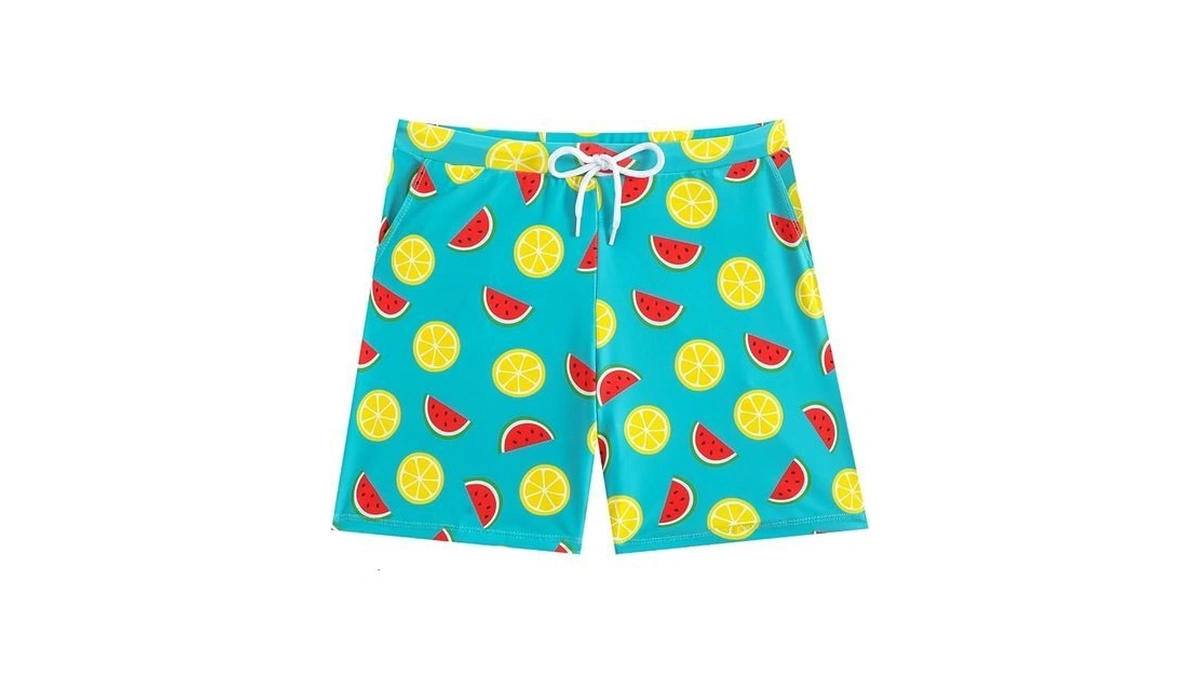 Toddler Boy Swim Trunks Upf 50+ Sun Protection Quick Dry