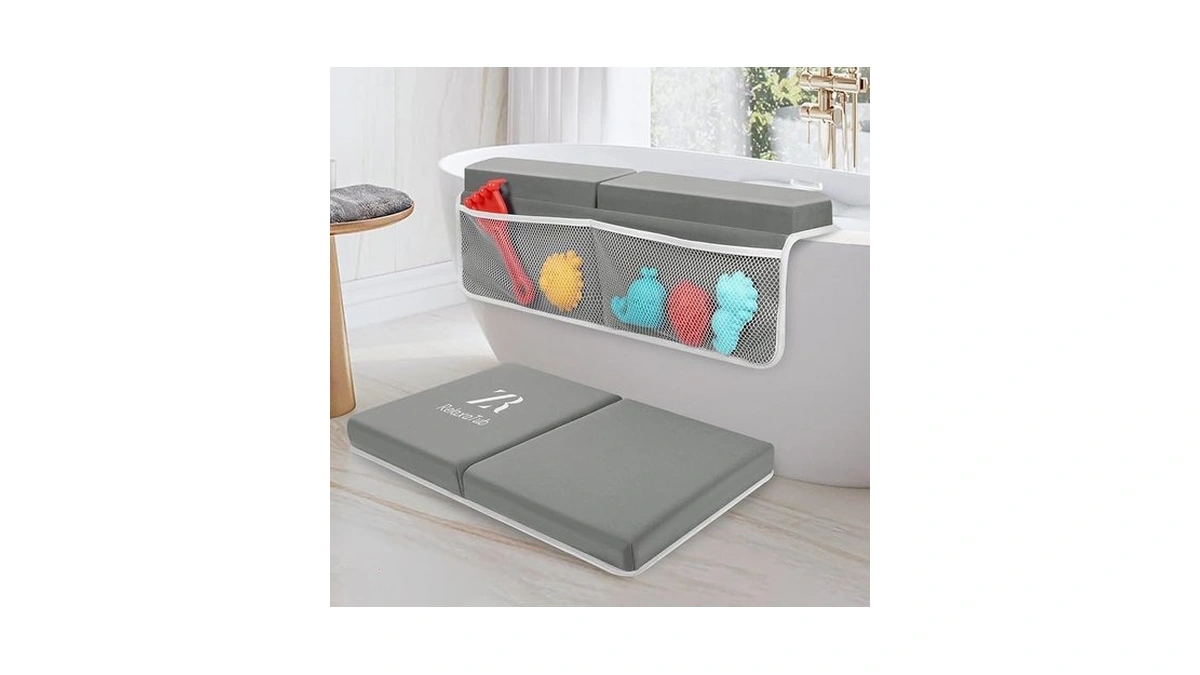 Relaxatub Bath Kneeler And Elbow Rest Pad Set - 2-inch