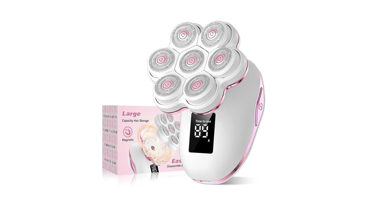 Electric Razors For Women, 7d Hypoallergenic Blades, For Sensitive Skin